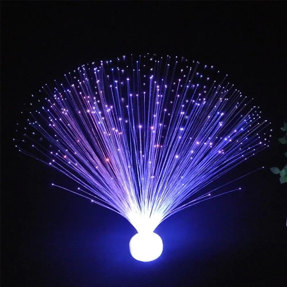 Creative Multicolor LED Fiber Optic Light Starry Sky Color-Changing Night Lamp Atmosphere Lamps Home Decor