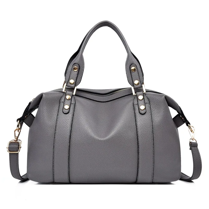 Women's Shoulder Bag Vintage Top Handle Structured Large Capacity Crossbody Handbag Travel Casual Daily