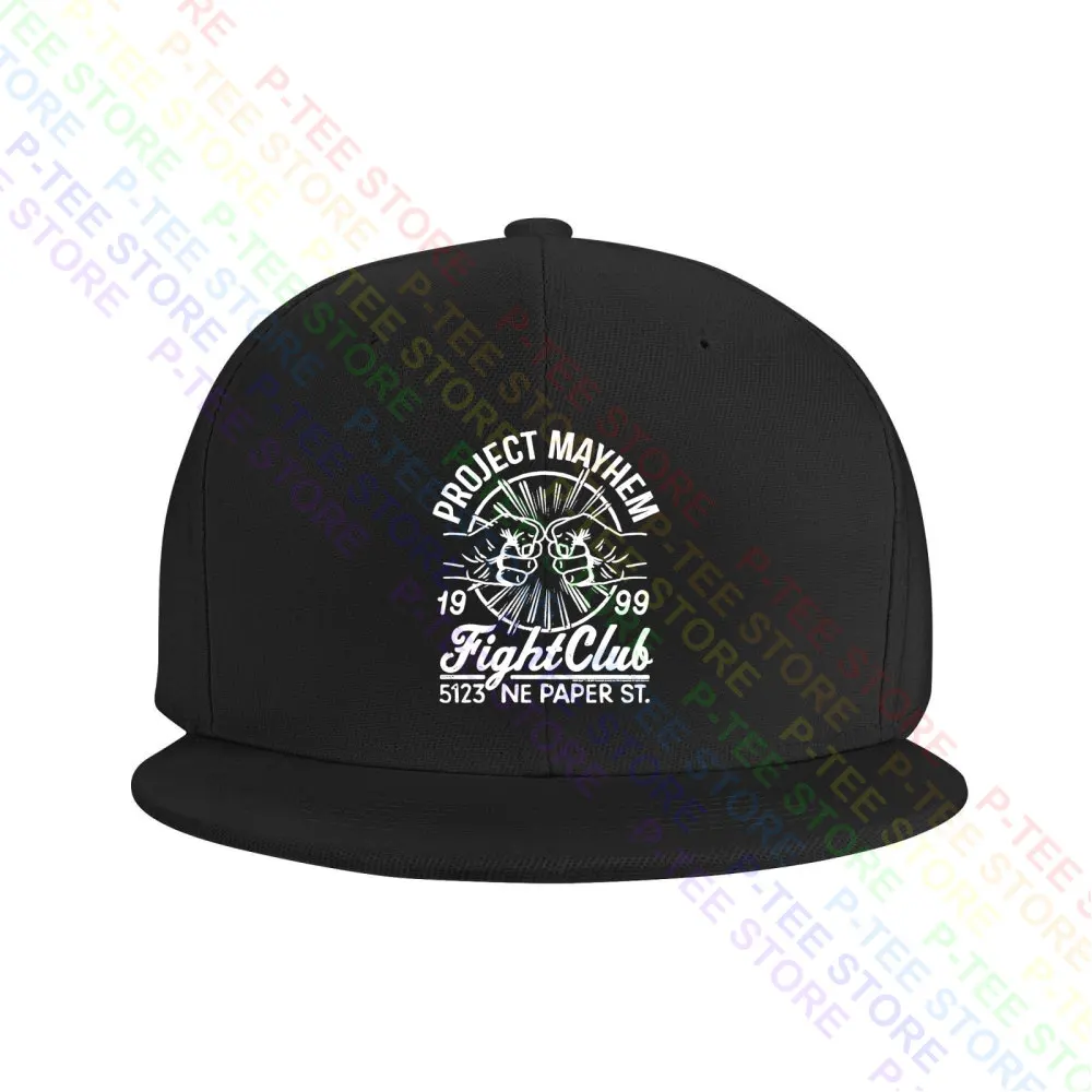 Fight Club Project Mayhem Fist Bump 1999 Baseball Cap Snapback Caps Knitted Bucket Hat