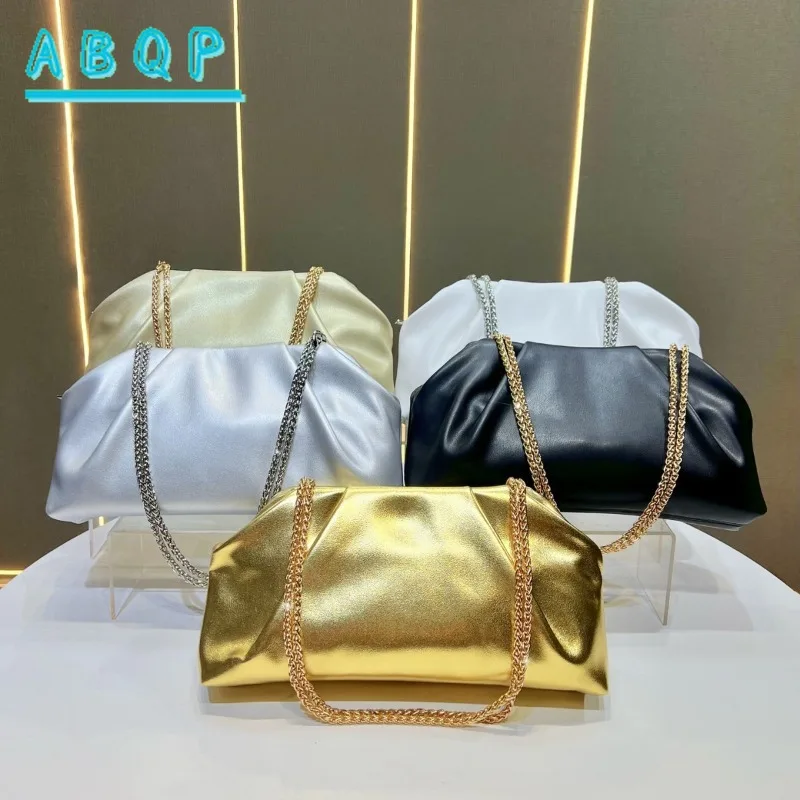 

New Evening Handbag Luxury Brand Sparkling Dinner Party Clutch Chain Fashion Dinner Party Women's Shoulder Crossbody Bag