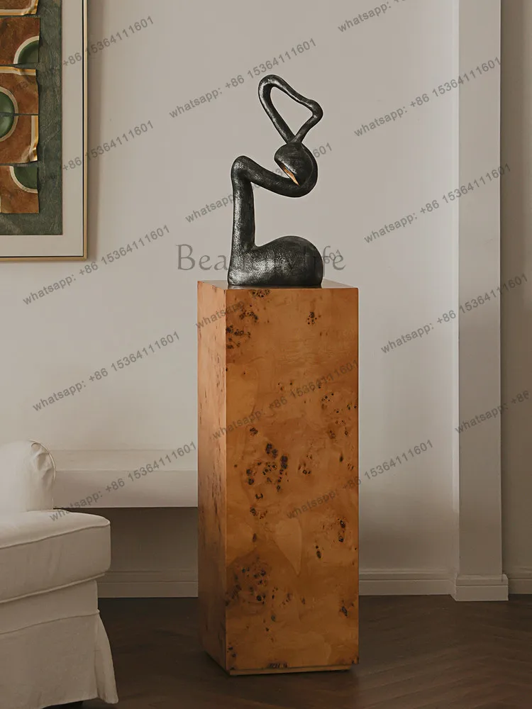 hot living room medieval ornaments luminous sculpture art wabi sabi atmosphere decoration