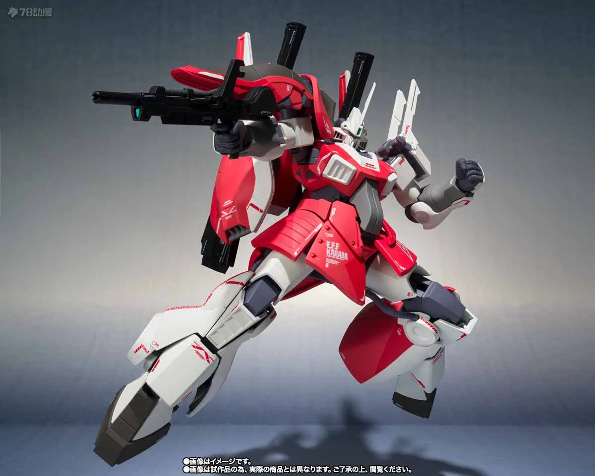 Oryginalny Bandai THE ROBOT SPIRITS Ka signature Amuro Ray's DIJEH Figurka Anime Model do Składania Zabawka Gundam