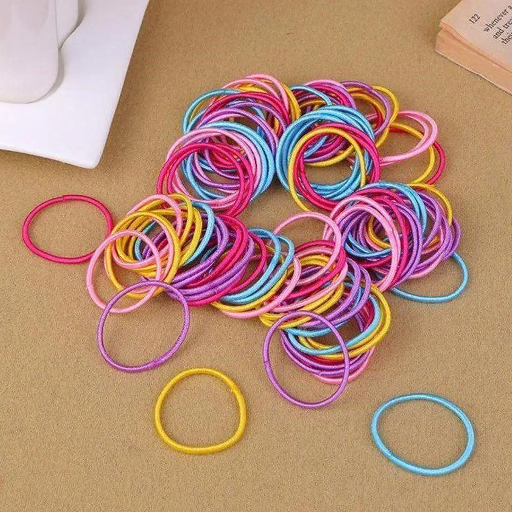 Seamless Children's Hair Ties And Rubber Band Head Brand New And High Quality Accessories Health Care For Hair Growth