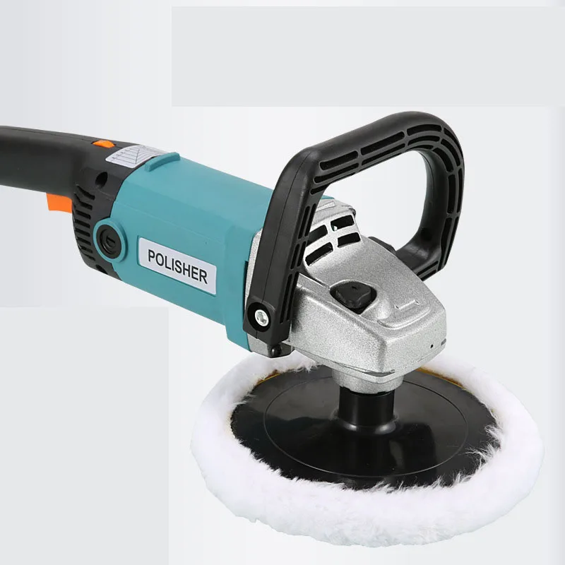 1400W 6-Speed Rotary Electric Orbital Car Polisher Marble Tile Floor Waxing&Glazing Tool Set Multifunctional Polishing Machine