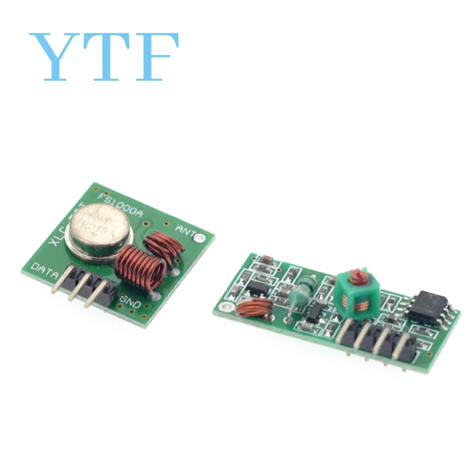 433/315MHz Super Regenerative Module Radio Transmitter Receiver Transmitter Receiver 315 Trequency