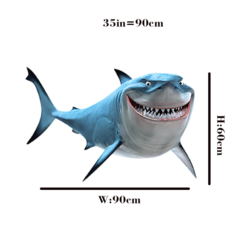 العثور على فتحات نيمو نيمو حفلة عيد ميلاد موضوع ديكور كبير استحمام الطفل الوقوف الدعائم KT رغوة مجلس مارلن دارلا بروس القرش