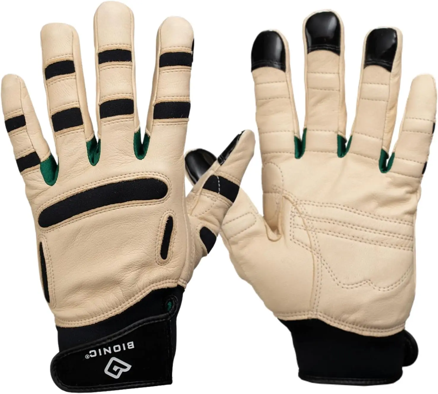 

Premium Leather Gardening Gloves with Bionic ReliefGrip for Comfort and Protection