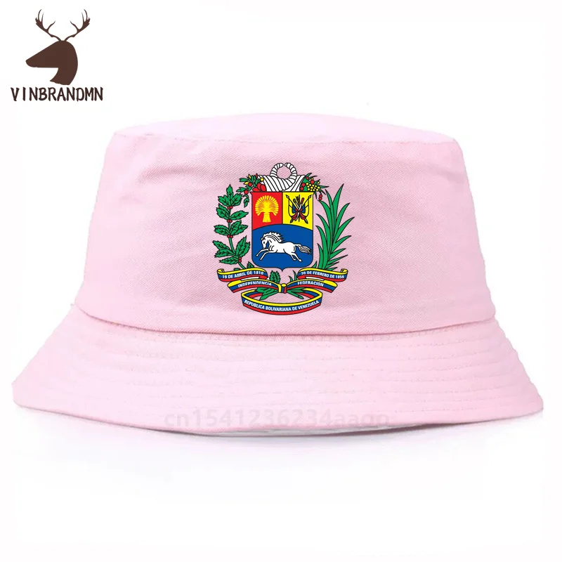 Venezuela Venezuelan Men Women Baseball Caps Nation Team Pure Cotton Bucket Hats Country Flags VEN VE Outdoor Visor Fishing Hats