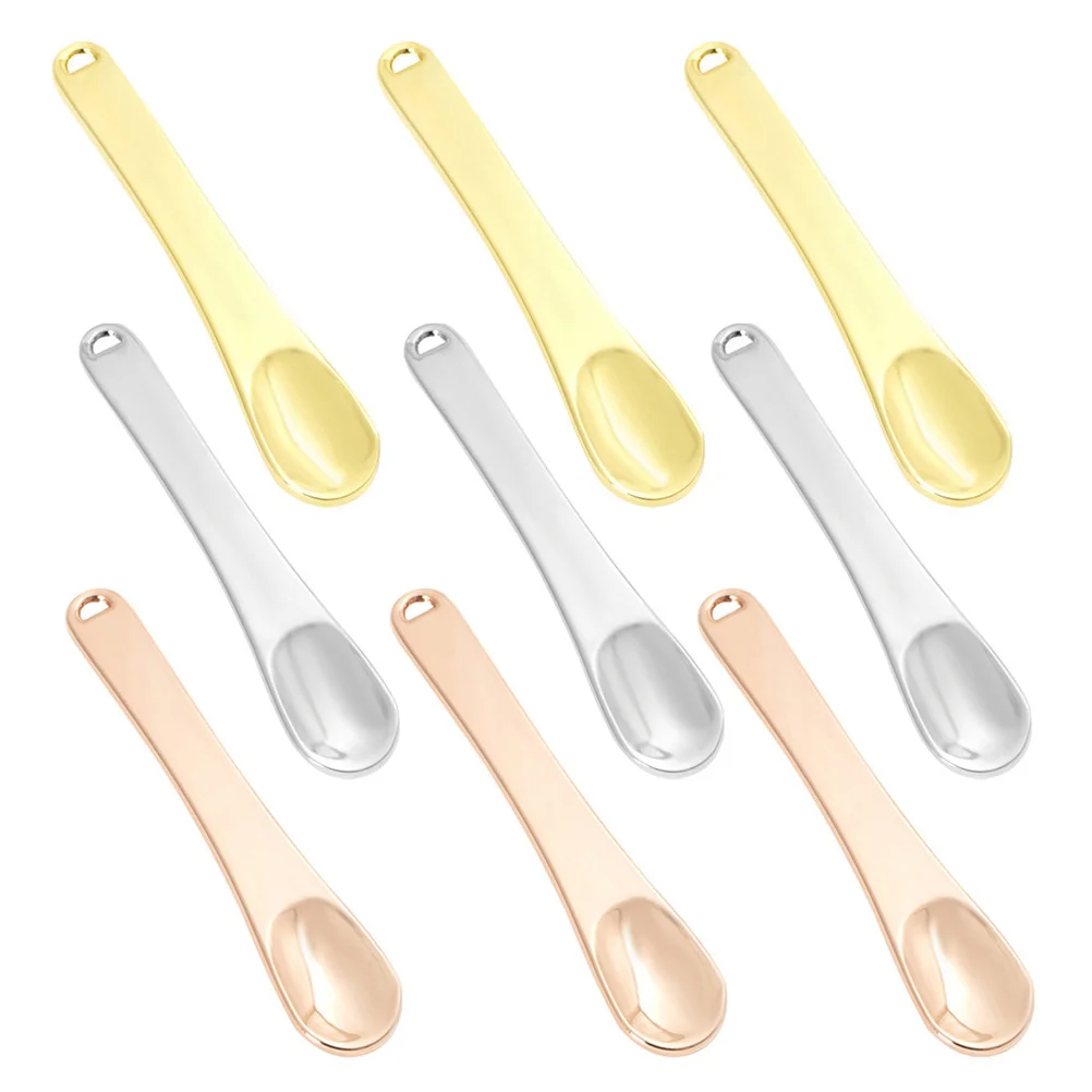 

9PCS Zinc Alloy Eye Cream Spoon Set High Quality Long Lasting Makeup Supply Facial Mask Tool Skin Care Utility Cosmetics
