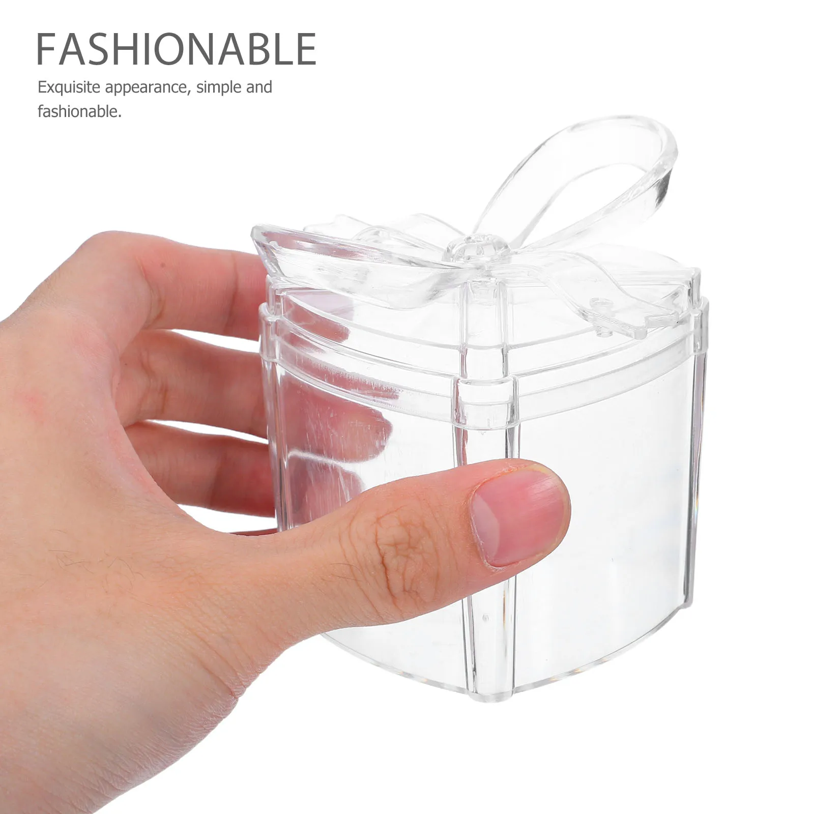 

12pcs Heart Shaped Transparent Candy Boxes Present Containers For Sweets Cookies Party Favors Unique 3D Bow Design Durable