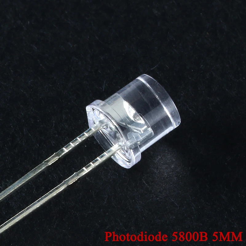 20pcs/1pc Innocuous Photoresistor Diodes 5MM 5800B LDR Resistor Light Dependent LED Diode