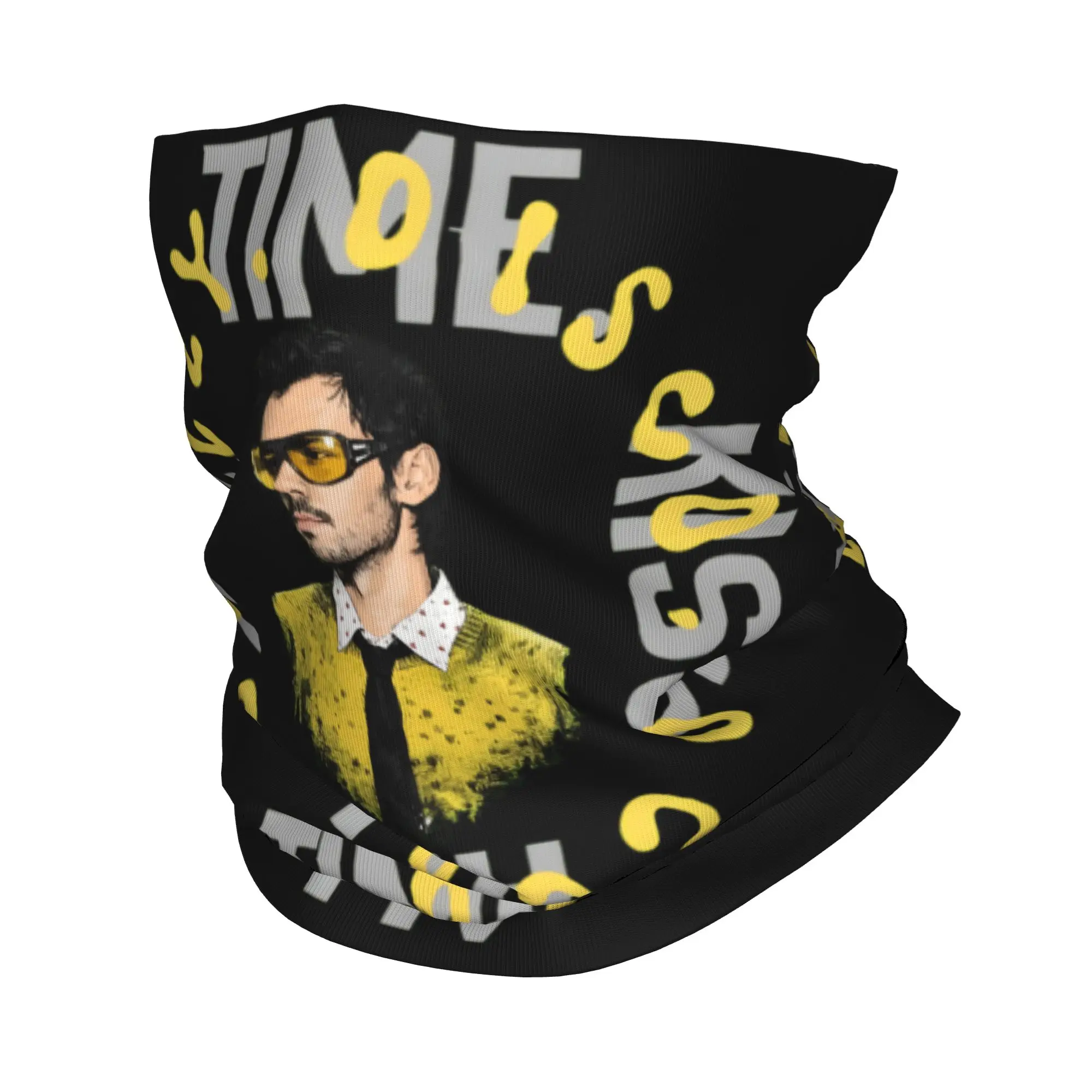 Kiss All The Time Disco Occasionall Harrys Music Styles Bandana Neck Gaiter Windproof Face Scarf Cover Headwear Tube Balaclava