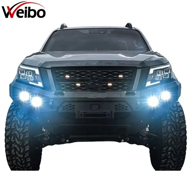 Pick up Truck Off Road 4X4 Car 4x4 Accessories Steel Front Rear Bumper Bull bar For Nissan Navara  Frontier Np300 2020 2022 2023