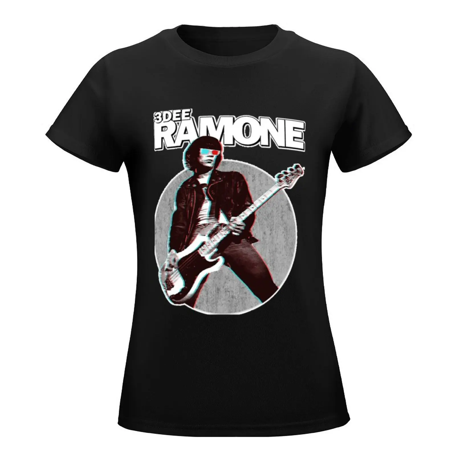 3DEE Ramone T-Shirt oversized customs funny t shirts for Women