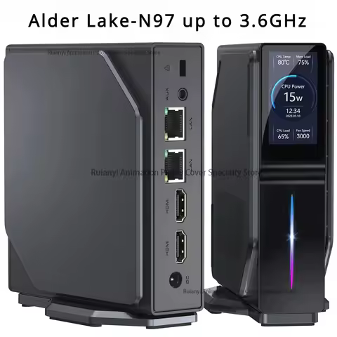 SZBOX S1 Alder Lake N97 MINI PC TDP 25W Windows 11 DDR4 3200MHz 16GB 512GB WIFI6 BT5.2 USB2.0*2 USB3.0*2 Gamer Computer PK N100