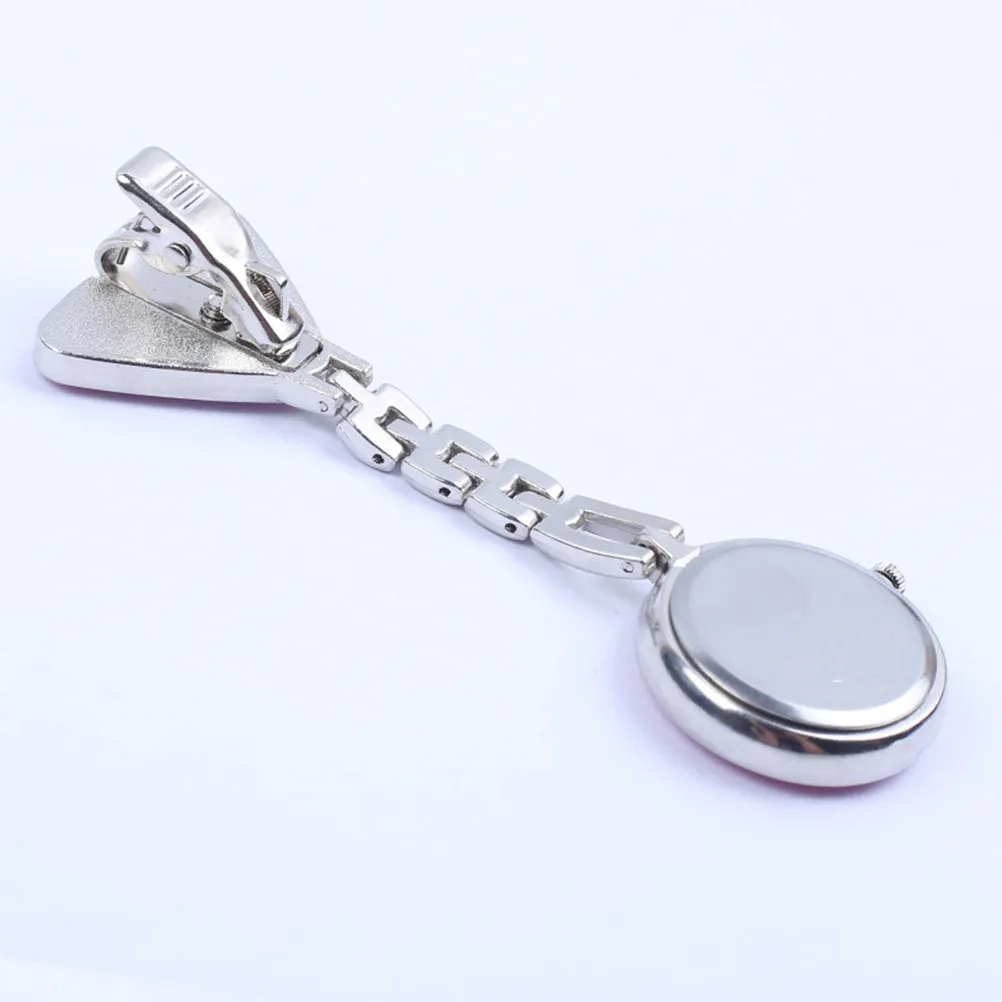 1Pcs Nurse Watch Brooch Lapel Watch Triangle Shape Simple Style Portable Waterproof Gift for Nurses