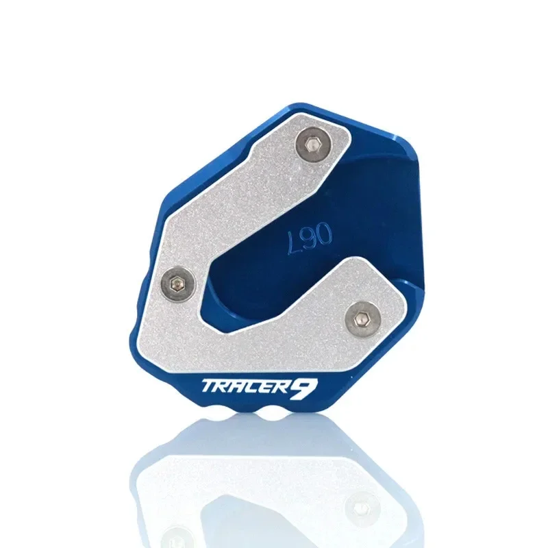 For YAMAHA Tracer 9GT Tracer 9 2021-2022 Motorcycle CNC Kickstand Foot Side Stand Extension Pad Support Plate Enlarge Stand