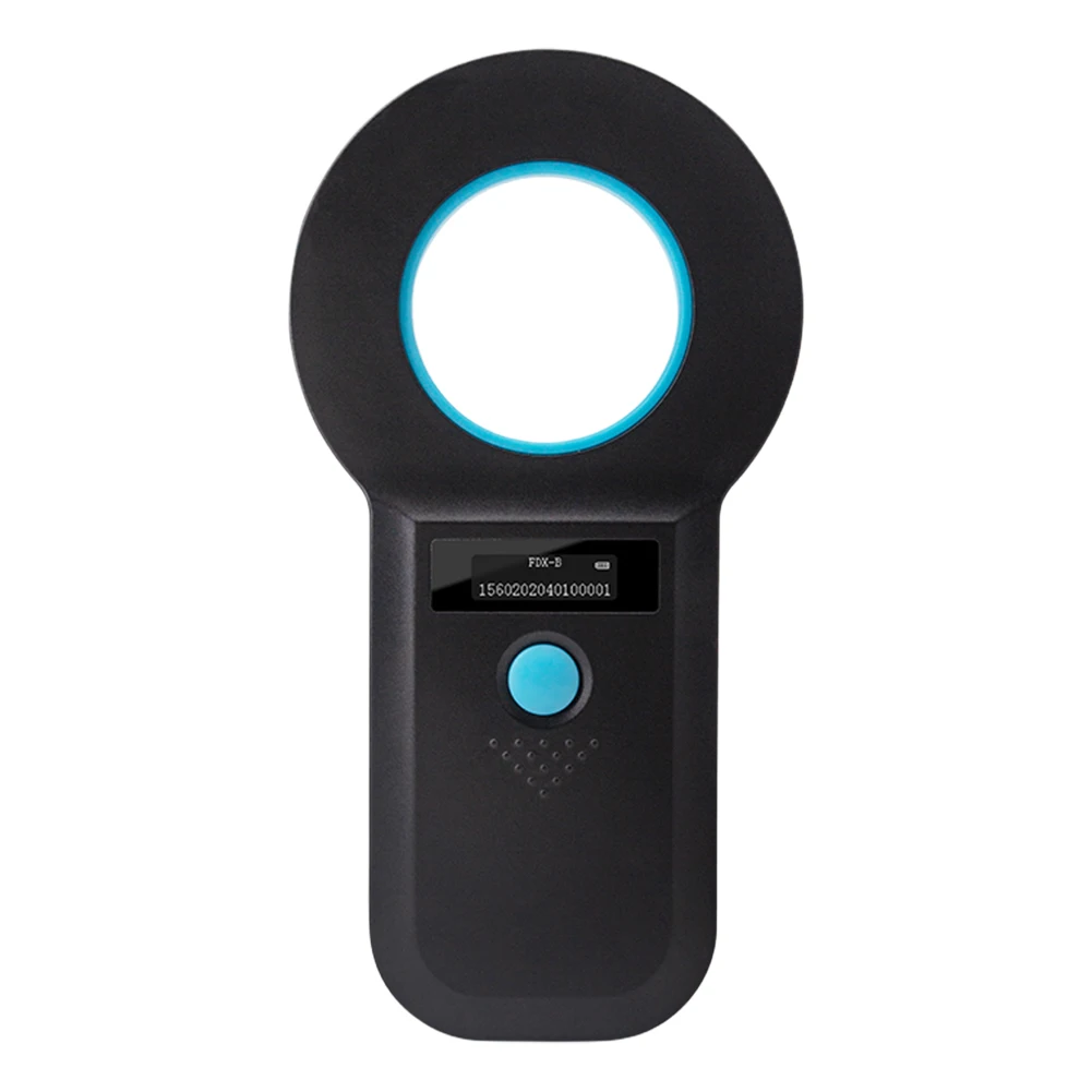 Leitor portátil de microchip para animais de estimação EMID FDX-B (ISO11784/85) Leitor RFID EMID para animais de estimação Scanner de identificação de chip para animais de estimação para cães e gatos