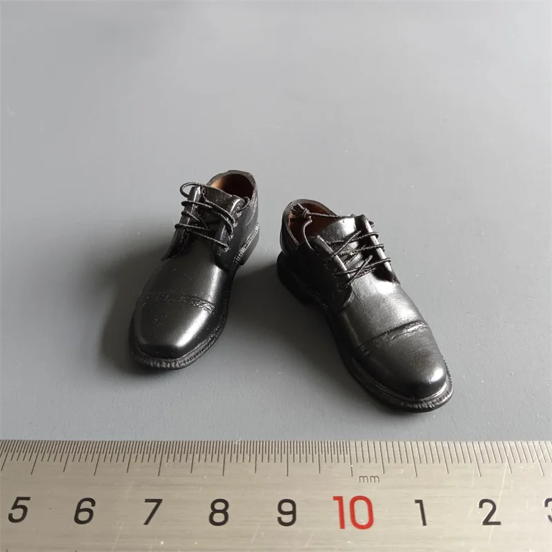 

1/6 Male Soldier Accessories Hollow Lace Up Leather Shoes Model Toy Fit 12'' Action Figure Body In Stock