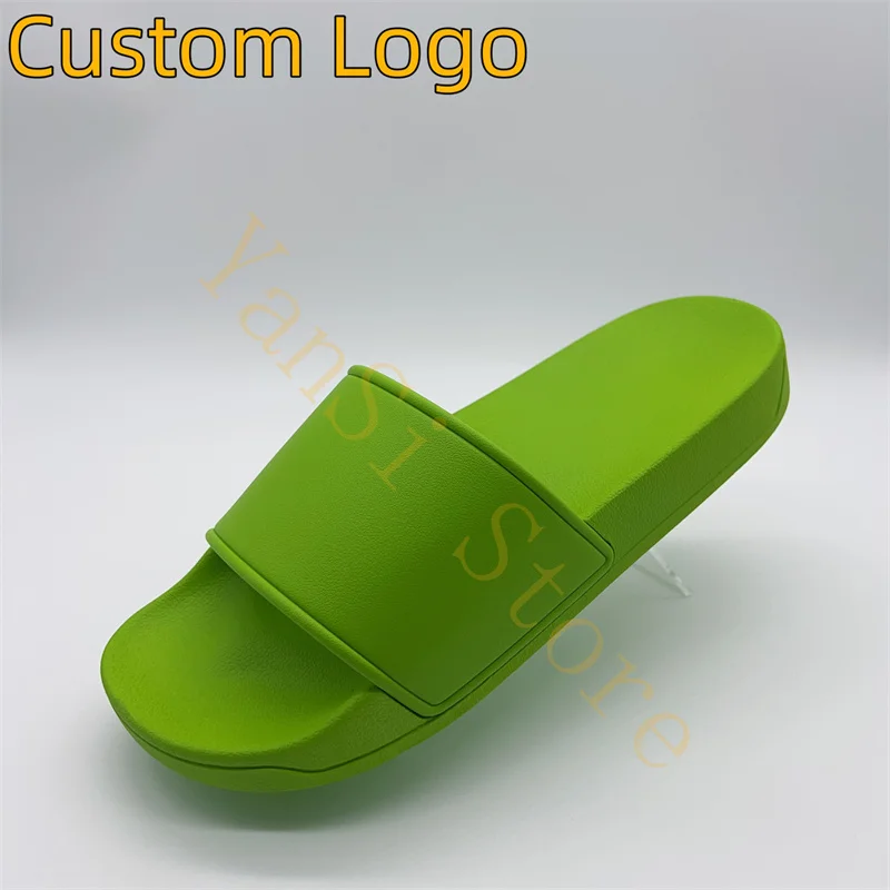 Design Logo Custom Logo Slides Brand Shoes High Quality Logo For Slipper Fashion Brand Wholesale Shoes