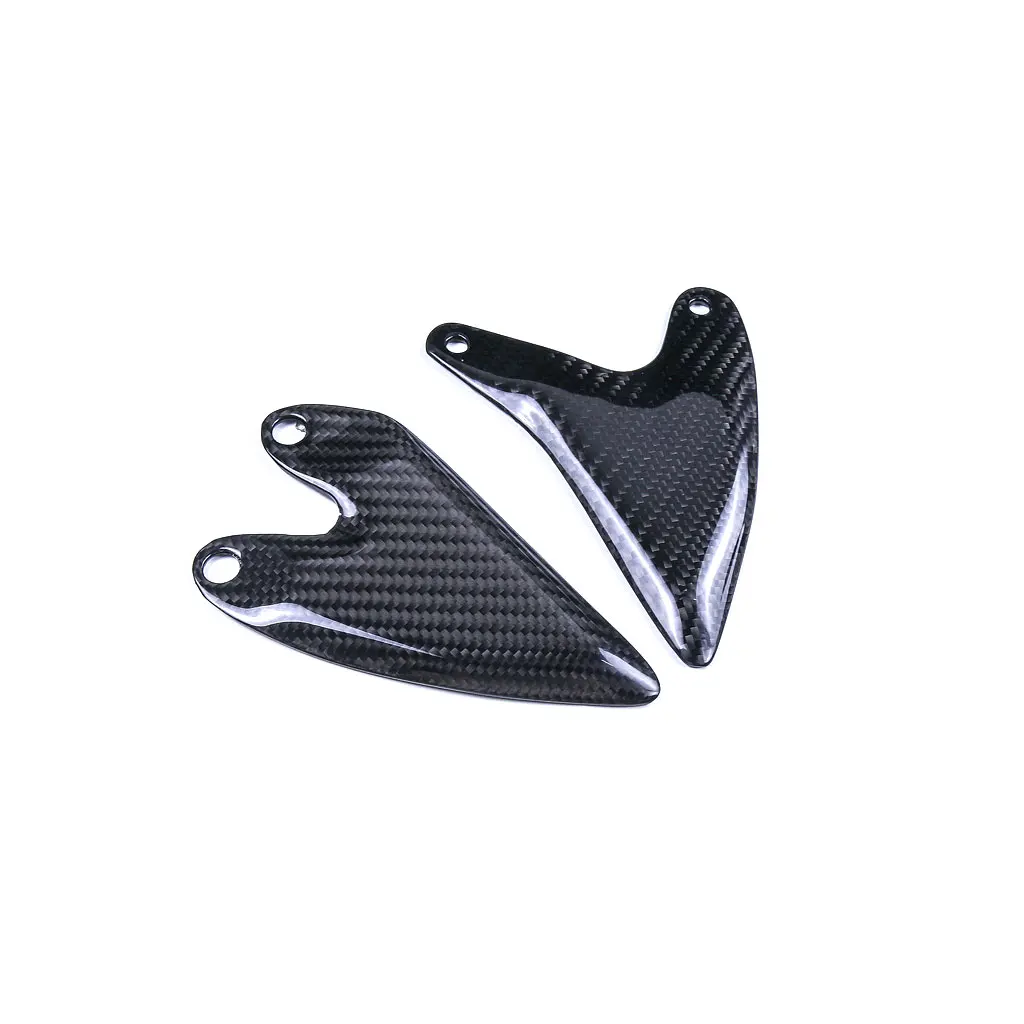 كعب لوحات غطاء للحماية الحرس أوتاد القدم طبق مزخرف دراجة نارية تعديل لوازم لكاواساكي نينجا 400 EX400 Z400 2019 #6