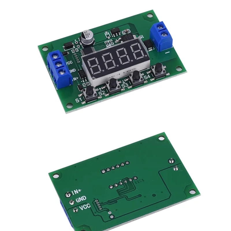 BNVN-DC 12V Trigger Delay Switch Countdown Timer For Various Testing And Automatic Control Applications