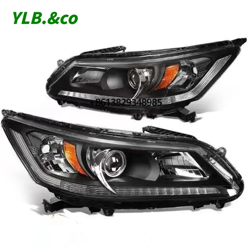 

Yellow High Quality Auto Spare Parts Head Light Lamp Headlight Headlamp For Honda Accord 2014-2015 33100-T2A-A01 33150-T2A-A01