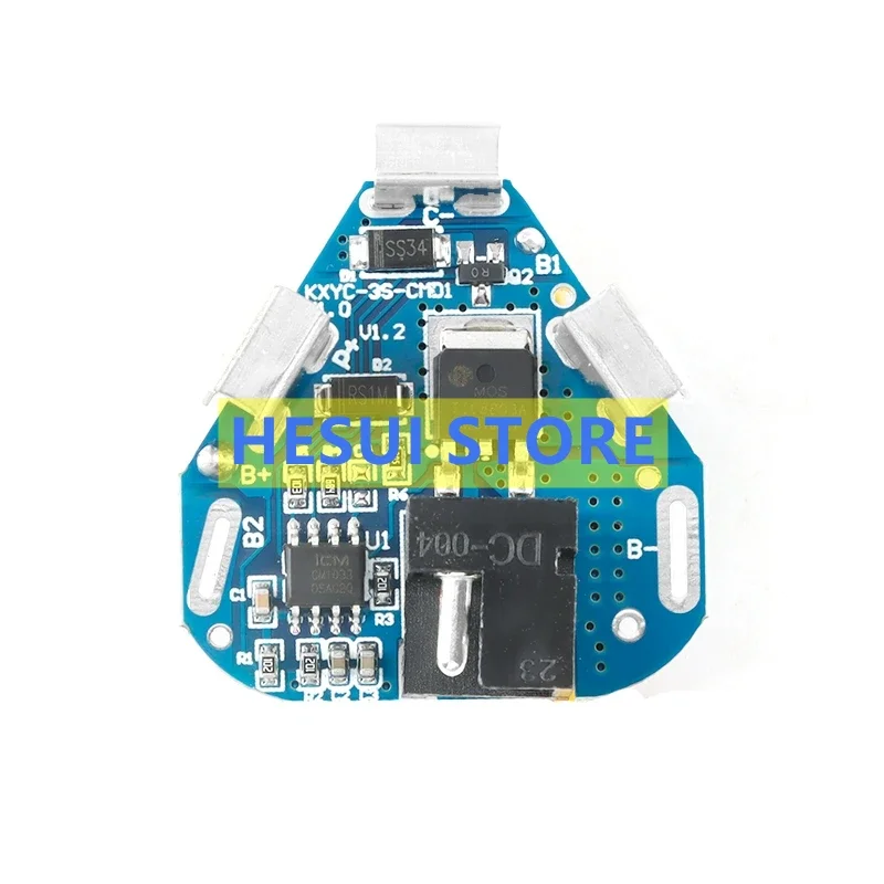 3 series 12.6V18650 lithium battery protection board module DC power tools instant current up to 40A