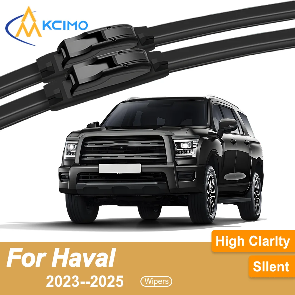 

Premium Rubber Durable Silent Windshield Wiper Blades 2pcs for Haval H5 2010-2020 2023--2025 Front Wiper Blades Set