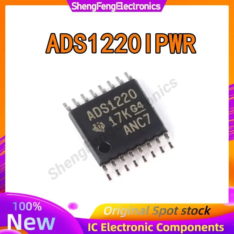 ADS1220IPWR ADS1220IPW ADS1220 TSSOP-16 New original IC Chip