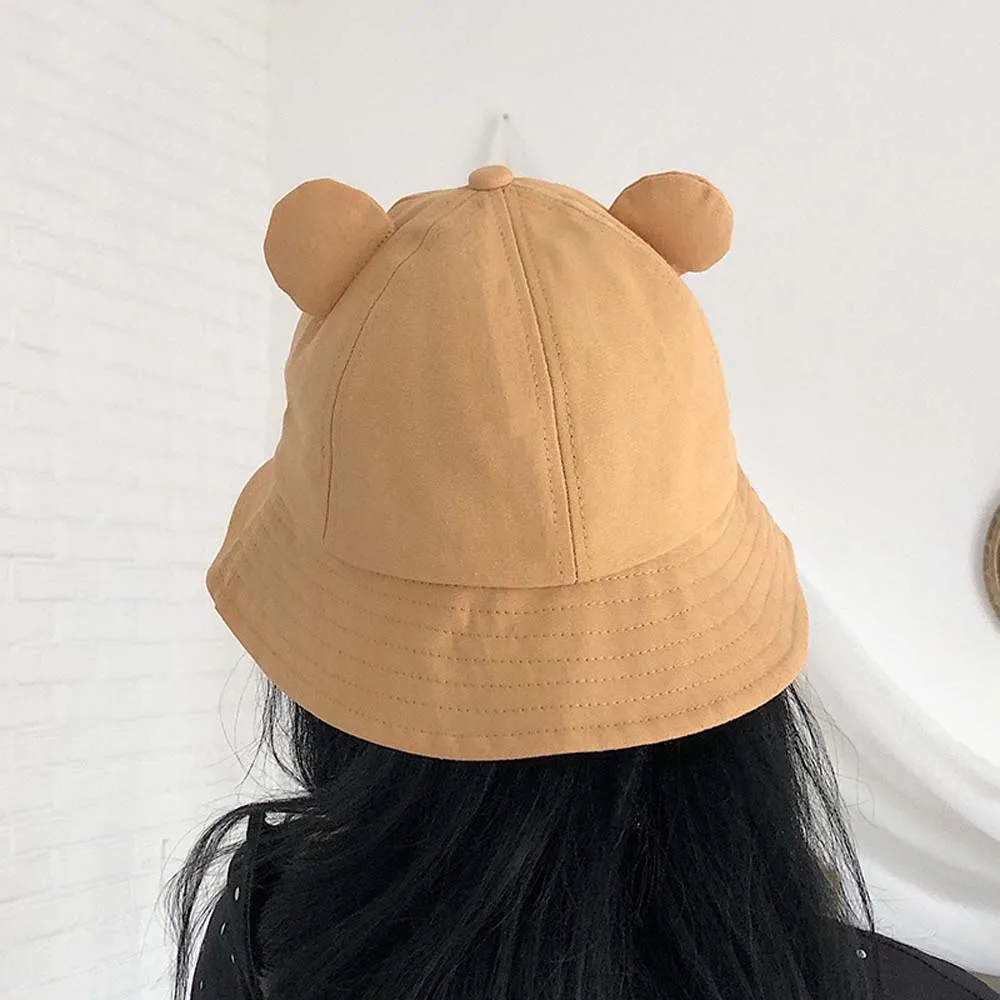 Adjustable Dust proof Frog Women Sun Protective Cotton Visors Hat Sun Hat Fisherman's hat Bucket cap