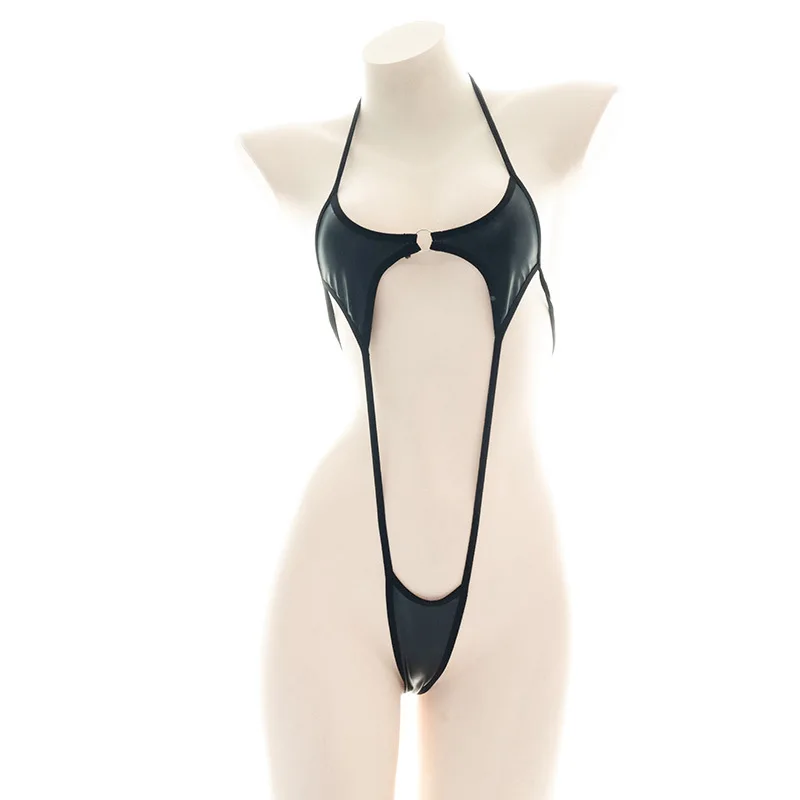 Sexy Straps Bandage Bodysuit Beach Girl One-piece Bikini Costume Women Pajamas Lingerie Uniform Cosplay