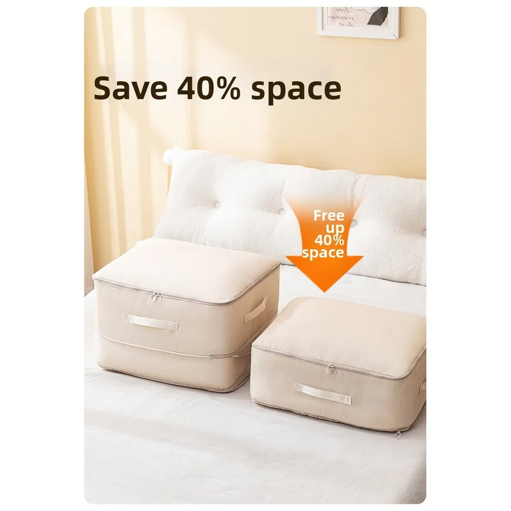 

Сжимаемая сумка для хранения одеял большой емкости, органайзер для путешествий из полиэстера и ручек