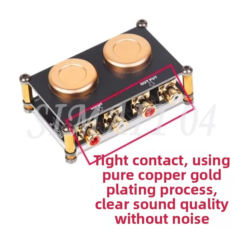 Audio Isolator Boost Cow Audio Improvement Boost Timbre Sound Quality Passive Preamp Boost Amplification Gain Sound