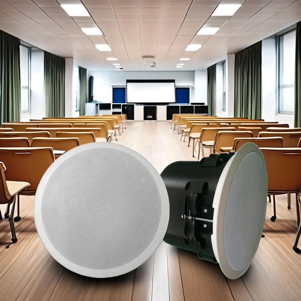 مكبرات صوت ذكية مقاس 8 بوصة، مكبر صوت معلق على السقف، مكبر صوت لنظام صوت المسرح المنزلي