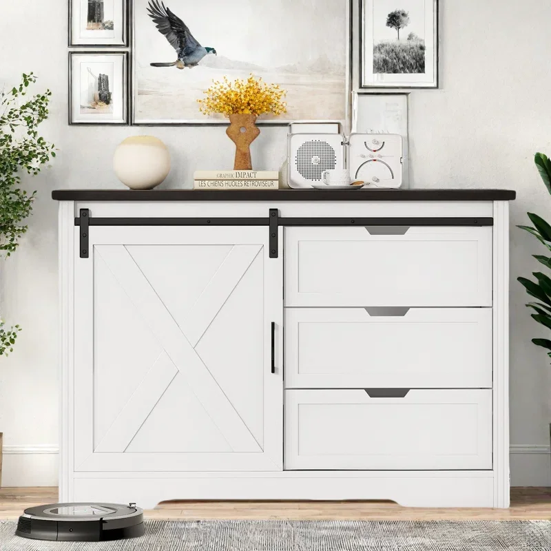 

Großhandel Modernen Stil Holz Wohn Möbel Lagerung Side Board Schrank Panel Holz Stil