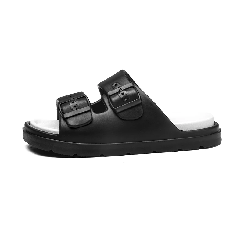 Men Rubber Slippers Slides Summer Casual Beach Shoes Outdoor Slide Slipper Slip On Sandals Hot Sale