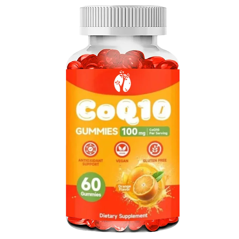

Конфеты CoQ10, энергетическая поддержка, вегетарианская формула, растительная на основе, без желатина, без ГМО, ароматизатор апельсина, 60 конфетов
