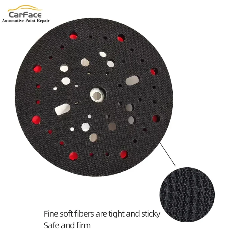 6 Inch 17Hole 150mm Hook Loop Sanding Backing Pad Electric Shinemate Orbital Sander Disk Discs Porter Cable Backup Stick On Pad