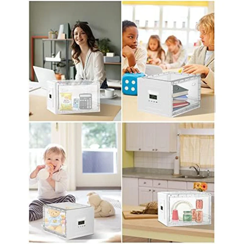 AF91-Digital Timer Lock Box, Mobile Phone Lock Box With Timer, Timer Lock Box,Get Rid Of Cell Phone,Timer Pill Box