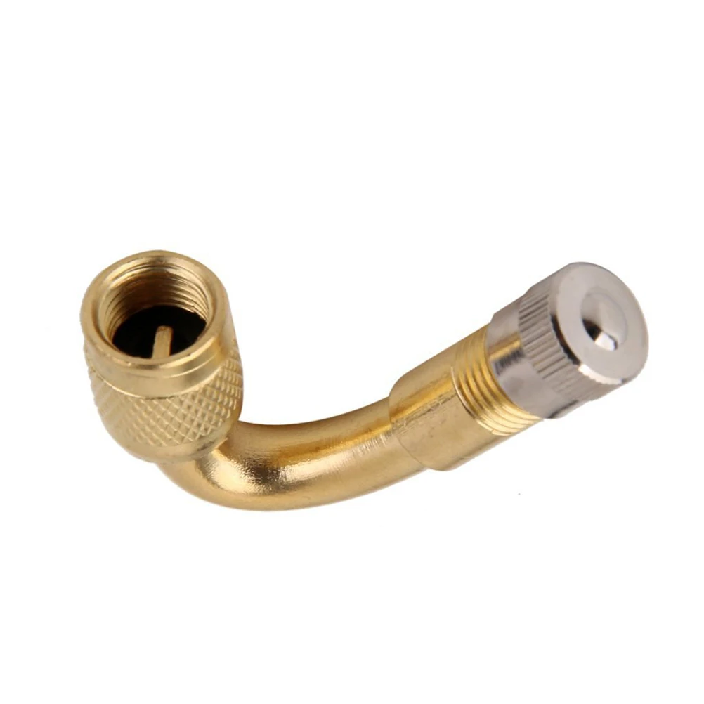 

2 pcs Valve Extension Rod Durable Adapter for Motorcycle Car Bike Yellow Scooter Tire Repair Tools Easy Install