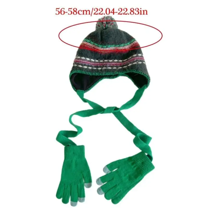 قبعة P9FE المرنة القابلة للتنفس والمتانة والحياكة اليدوية قبعة جميلة للخريف والشتاء