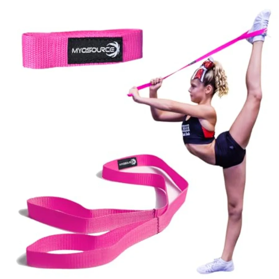 

Cheerleading Flexibility Stunt Strap - Improve Stretching and Stunts for Cheer Dance Gymnastics and Physical Therapy Stocking S