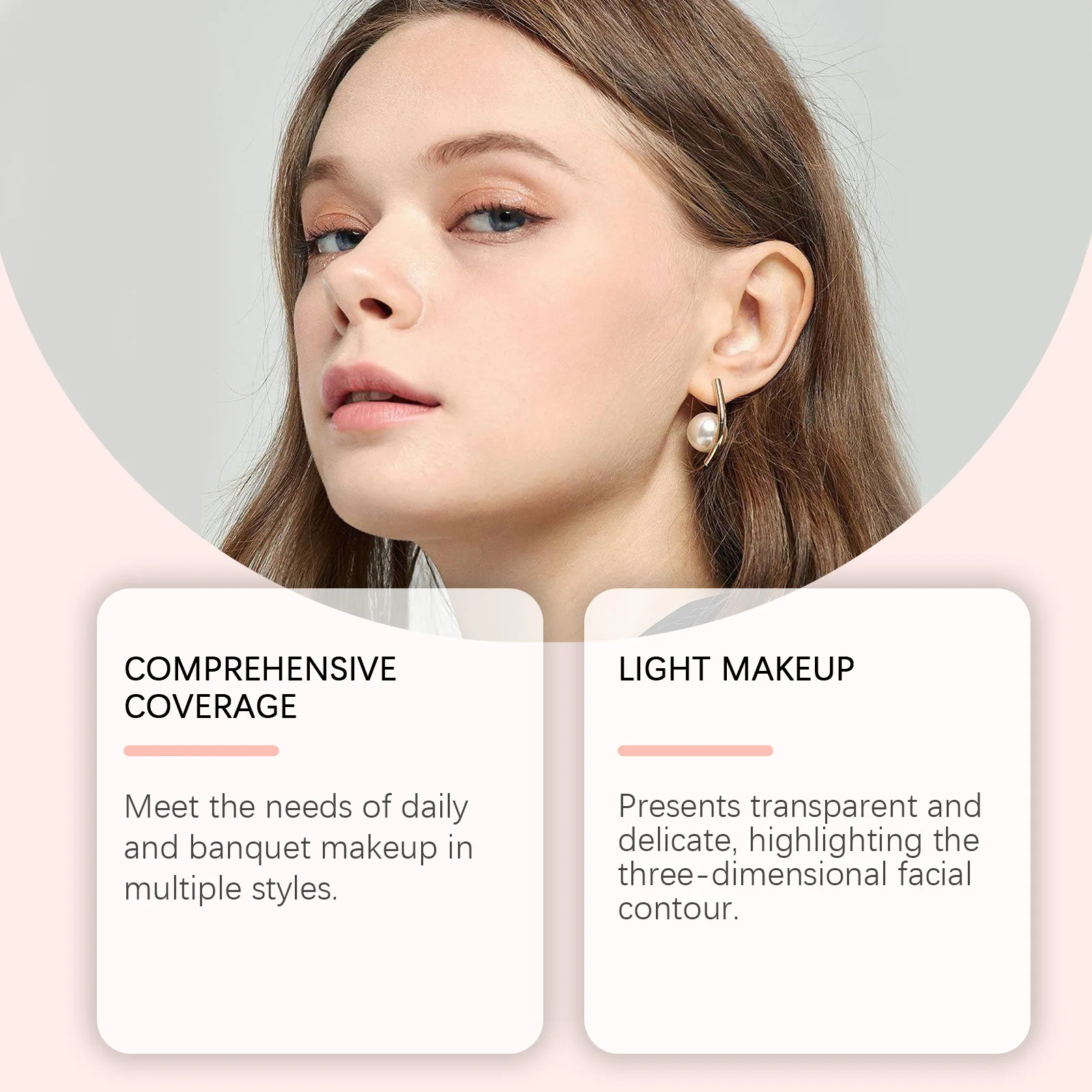Portable Multi-function Makeup Plate Eye Shadow Face Repair Powder Blusher Highlight Plate Multi-purpose Daily Cosmetics