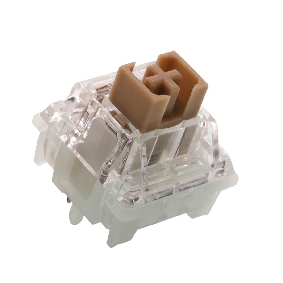 

Бесшумный тактильный переключатель Longan, 42 г, предварительно отопленный 5-контактный стержень LY с возможностью горячей замены для механической клавиатуры MX