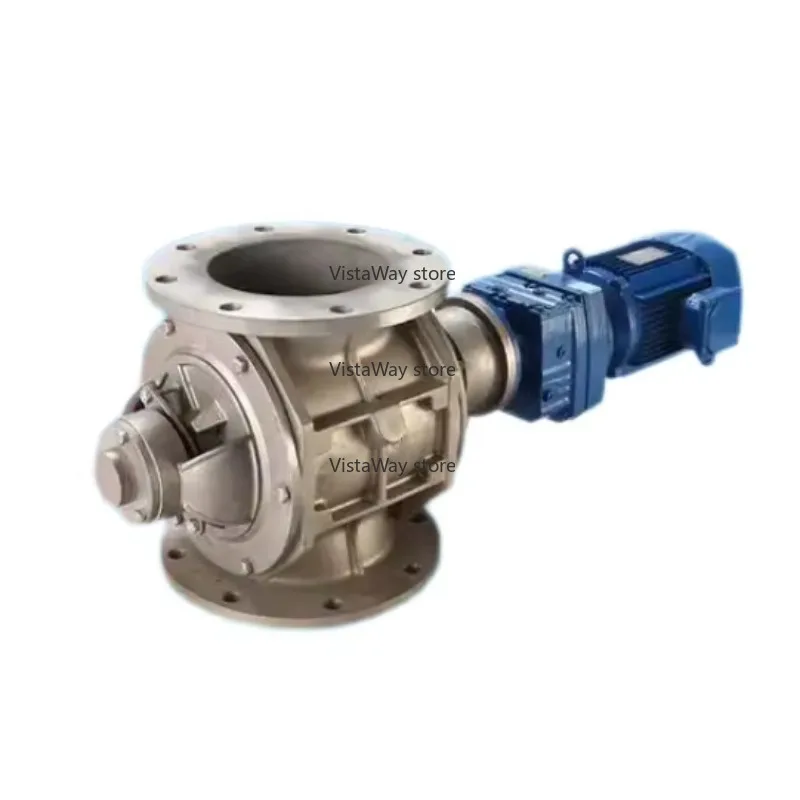 Novel Automated Electric Rotary Knife Valve with Environmental protection  for Wood Chip Processing Assembly Line