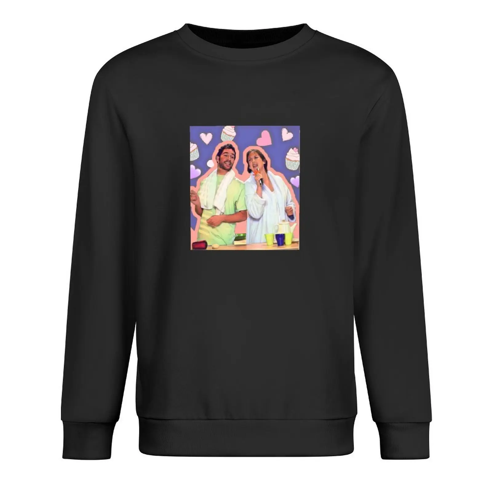 

Miranda and Gary Pullover graphic t shirts men japanese style men's sweat-shirt set autumn clothes new hoodies and sweatshirts