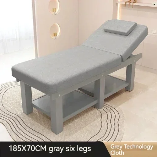 Massage Folding Bed Beauty Mattresses Couch Wooden Tattoo Lash Salon Bed Full Body Cama Dobravel Beauty Furniture