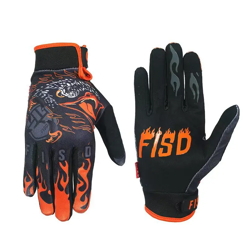 

FISD NEW 2025 Ice cream Touch Screen Motorcycle Gloves Downhill MTB DH MX MTB Riding Gear Protective Gloves Sports Cycling Glove