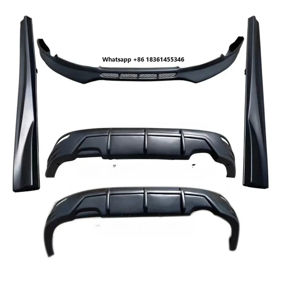 

For Focus 2012 2013 2014 Abs Material Exterior Parts Front Lip Side Skirts Rear Diffuser Lip Car Body Kit